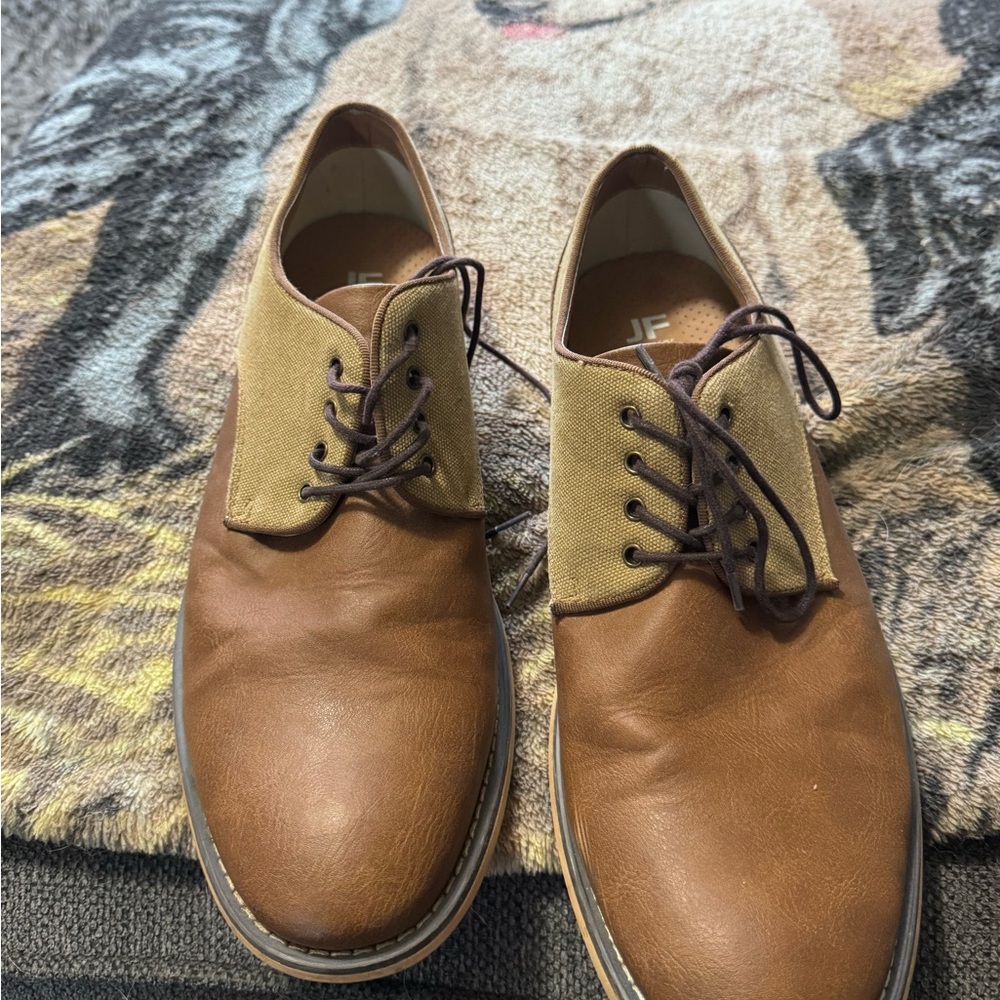 Brown and Tan Men's Shoes
